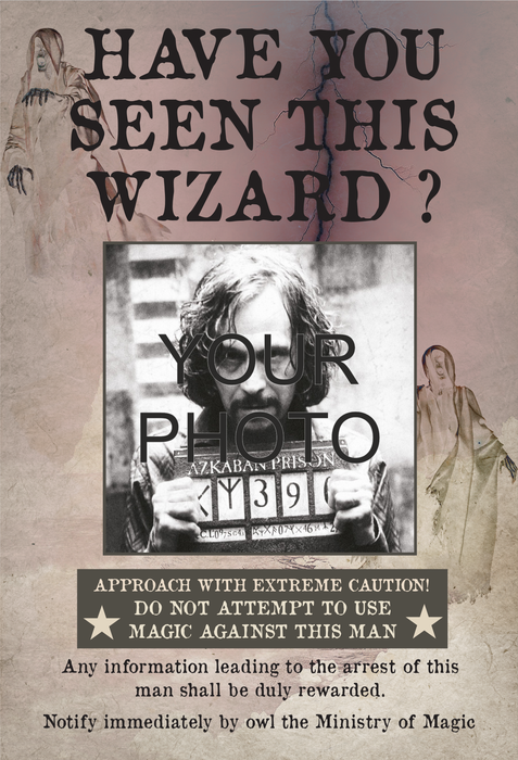 Világító falikép Azkaban fogolya