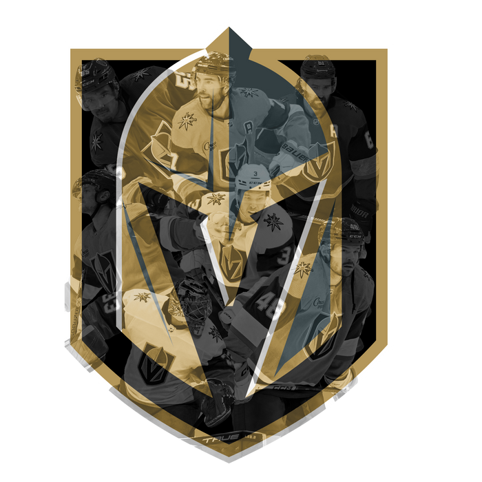 Világító falikép Vegas Golden Knights