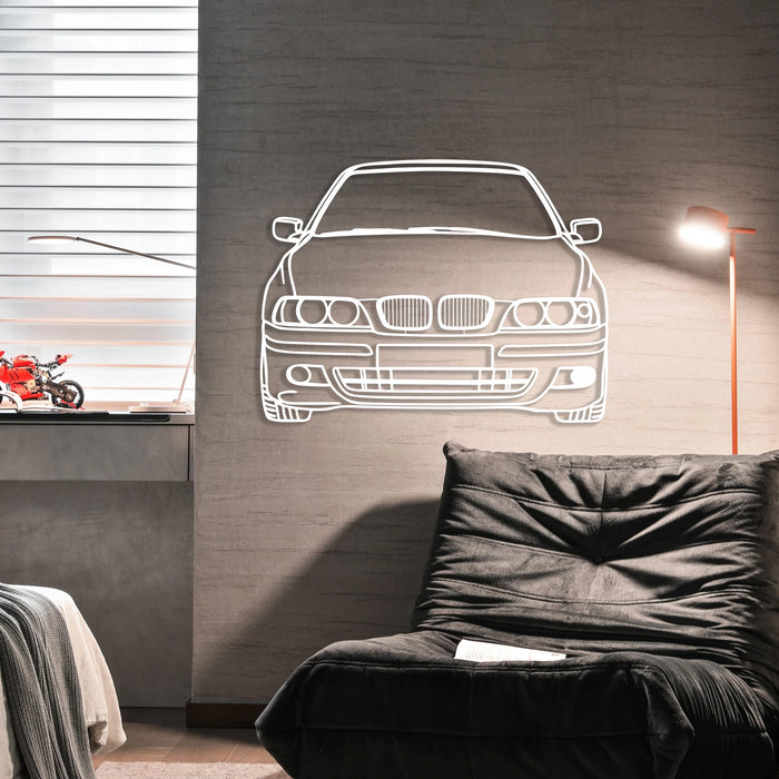 Fa faldekoráció - BMW E39