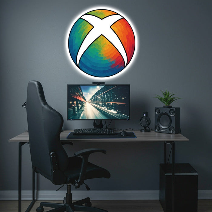 Világító falikép - Xbox - logó