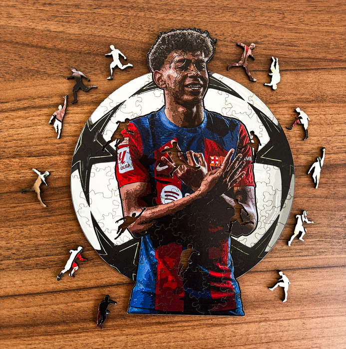 Jamal - Labdabajnok Fa puzzle