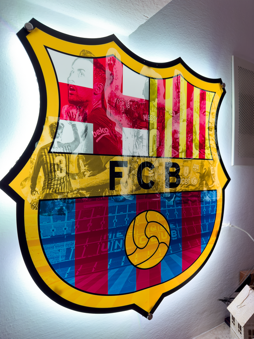 Világító falikép FC Barcelona - Legends