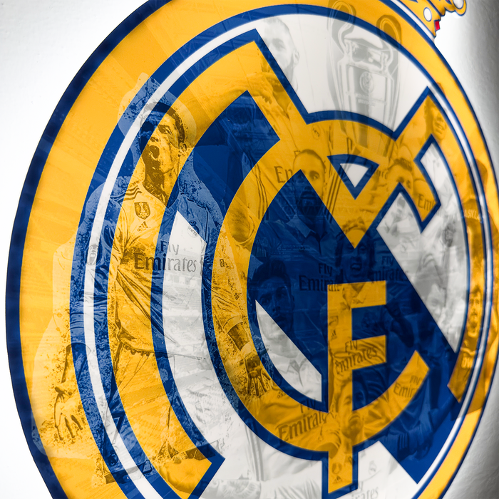 Világító falikép Real Madrid CF - Legends